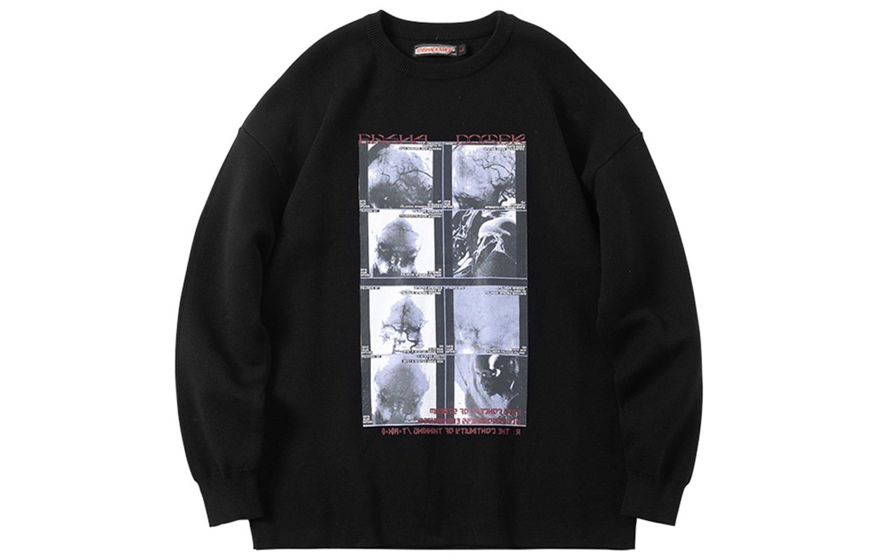隐蔽者/ENSHADOWER ENSHADOWER Lazy Knit Sweater Black