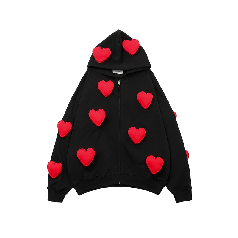 Sqqz Project Heart 3D Padded Hoodie — фото 2