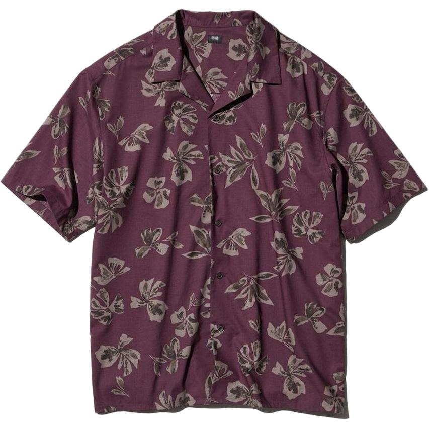 UNIQLO/优衣库 UNIQLO Floral Print Short Sleeve Shirt