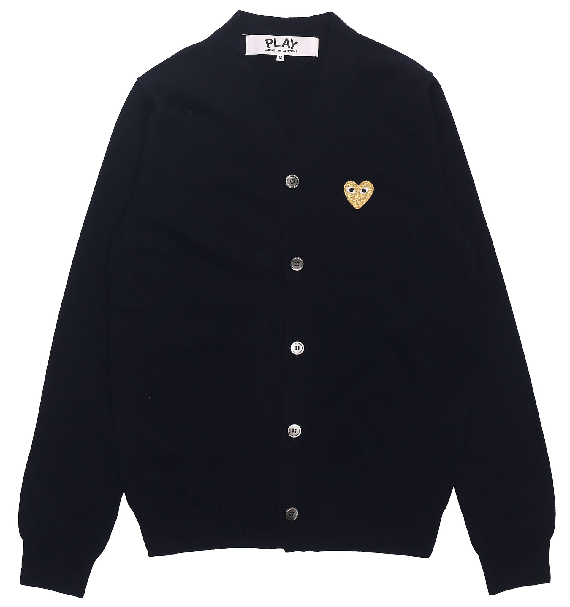 CDG Play Cardigan Blue