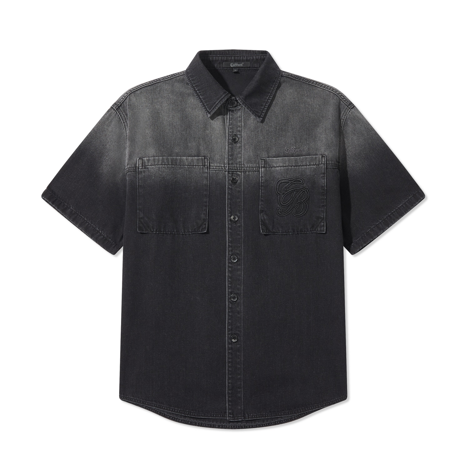 卡宾 CABBEEN Cabbeen Gradient Embroidery Shirt