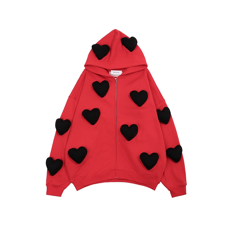 Sqqz Project Heart 3D Padded Hoodie — фото 4
