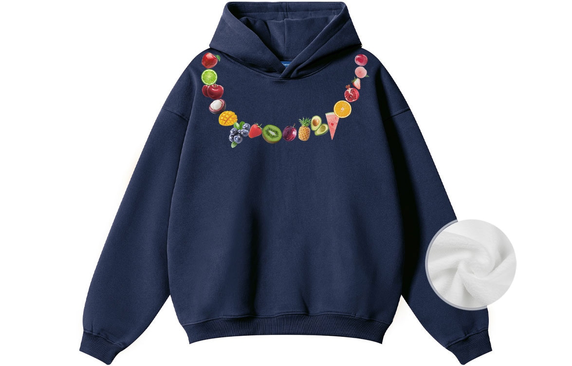 Comowa Fruit Necklace Logo Hoodie — фото 6