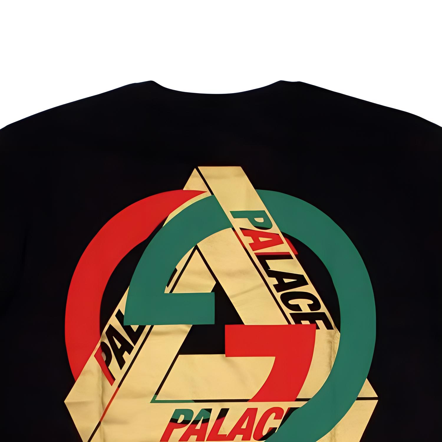 Gucci x Palace Logo Print T-Shirt — фото 5