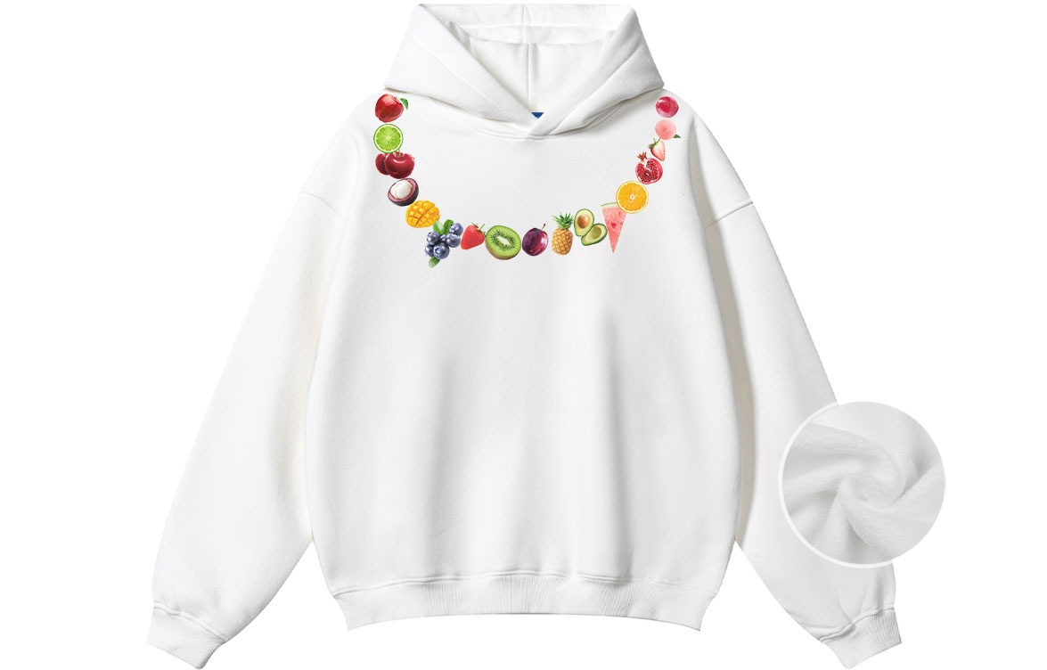Comowa Fruit Necklace Logo Hoodie — фото 2