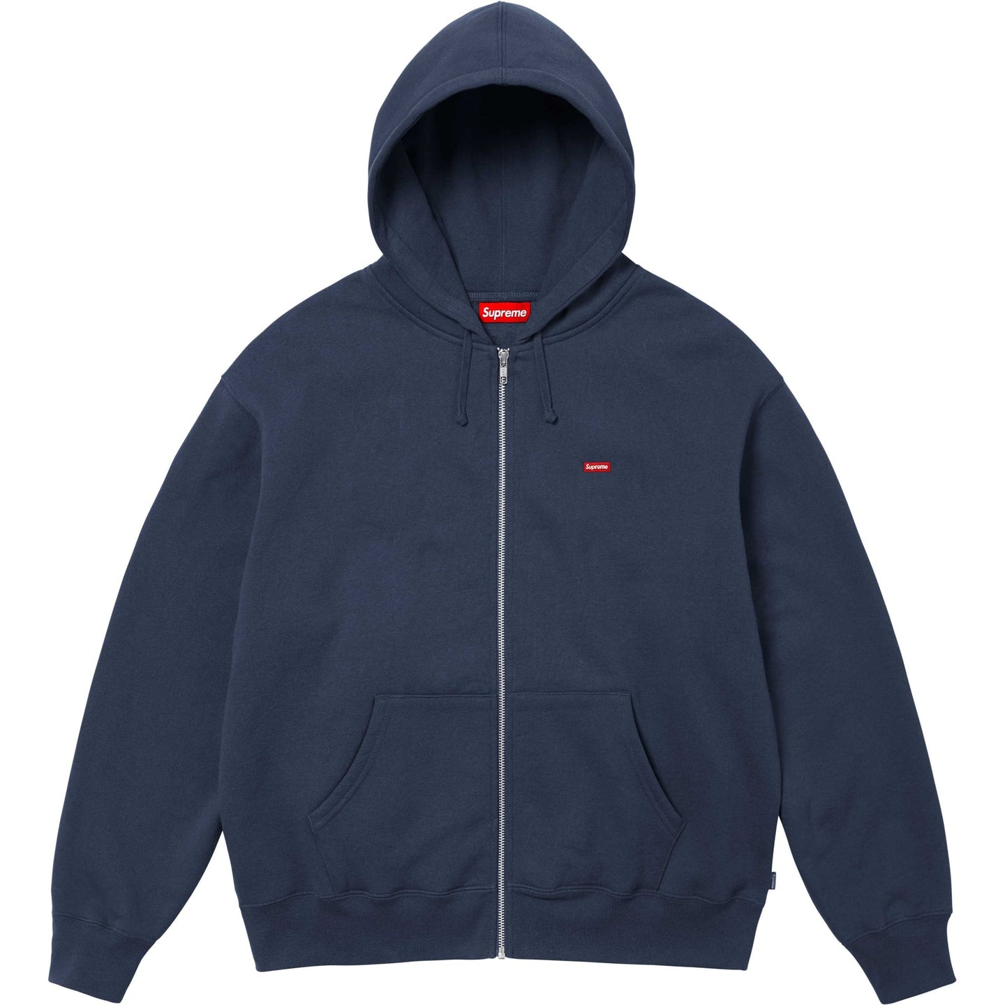 Supreme Small Box Zip Up Hooded Sweatshirt — фото 8