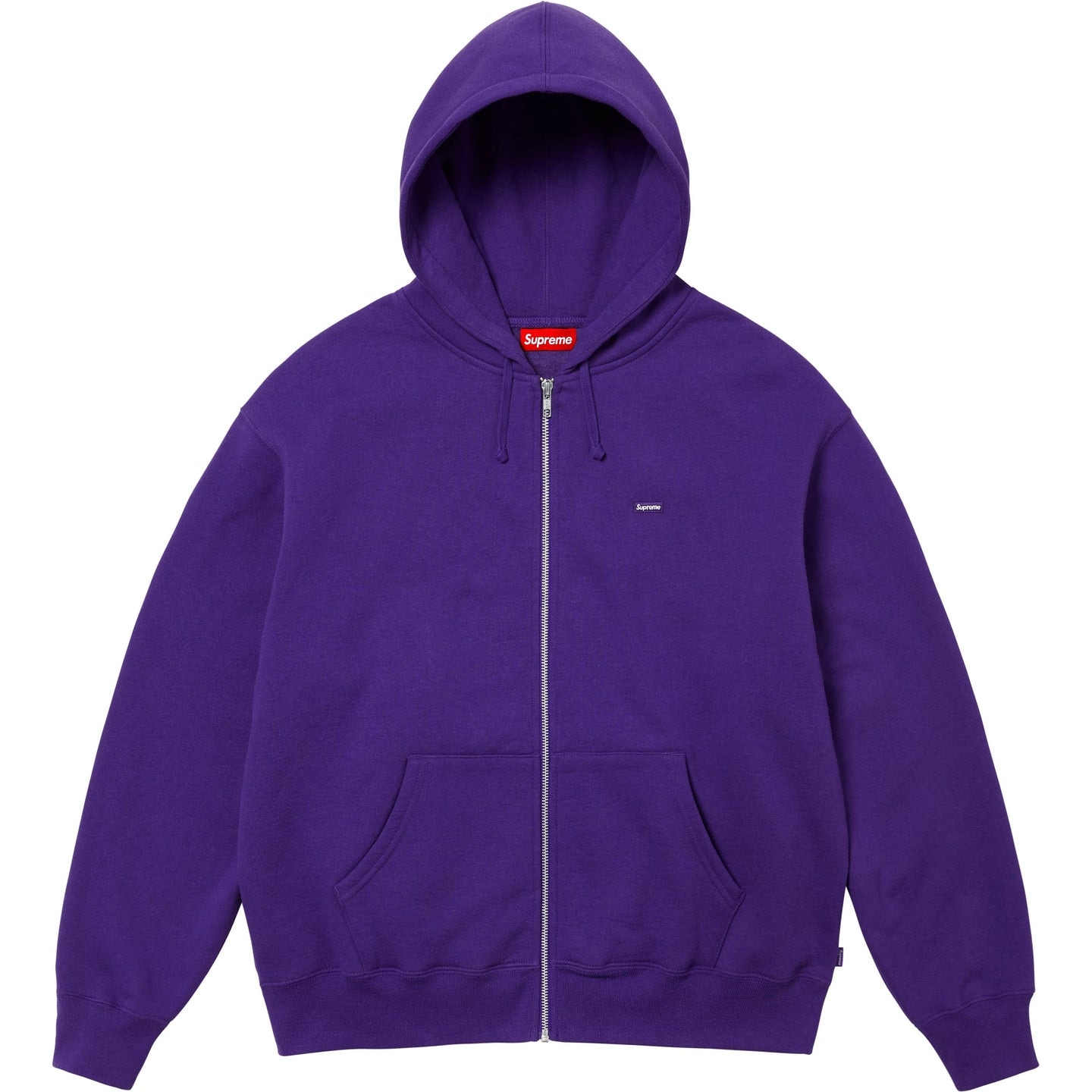 Supreme Small Box Zip Up Hooded Sweatshirt — фото 9