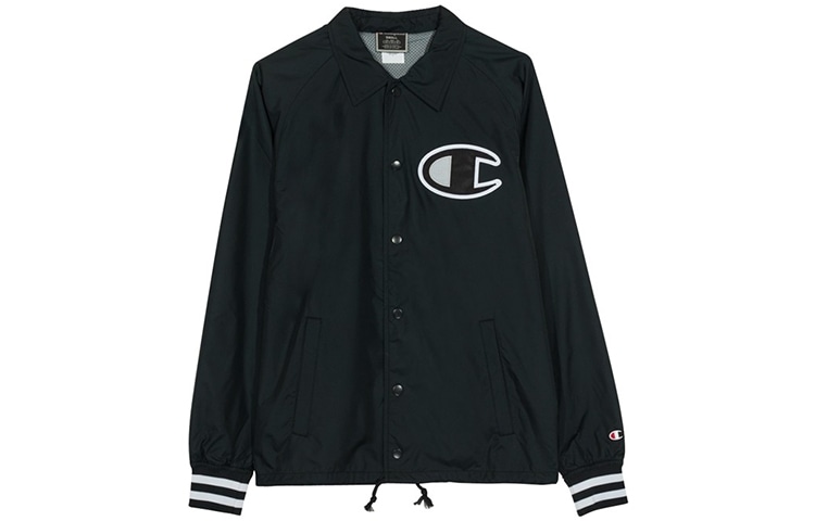 Champion Big C Coach Jacket Black