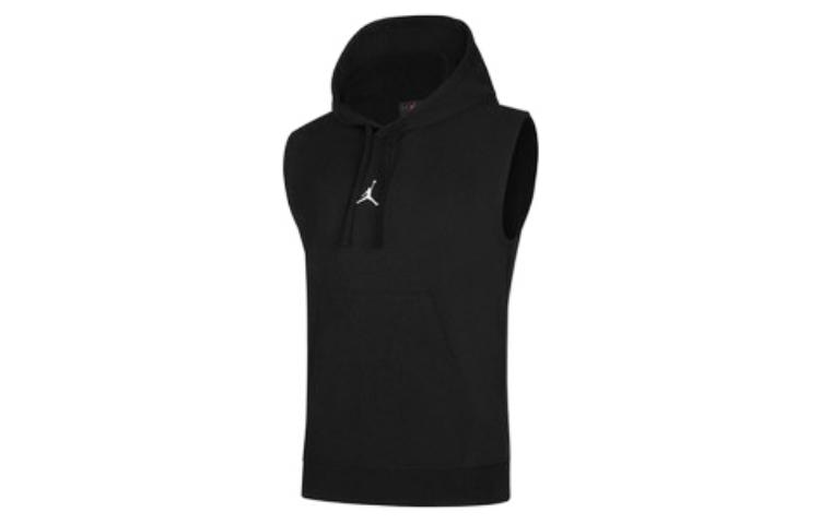 Jordan Hoodie Vest Black