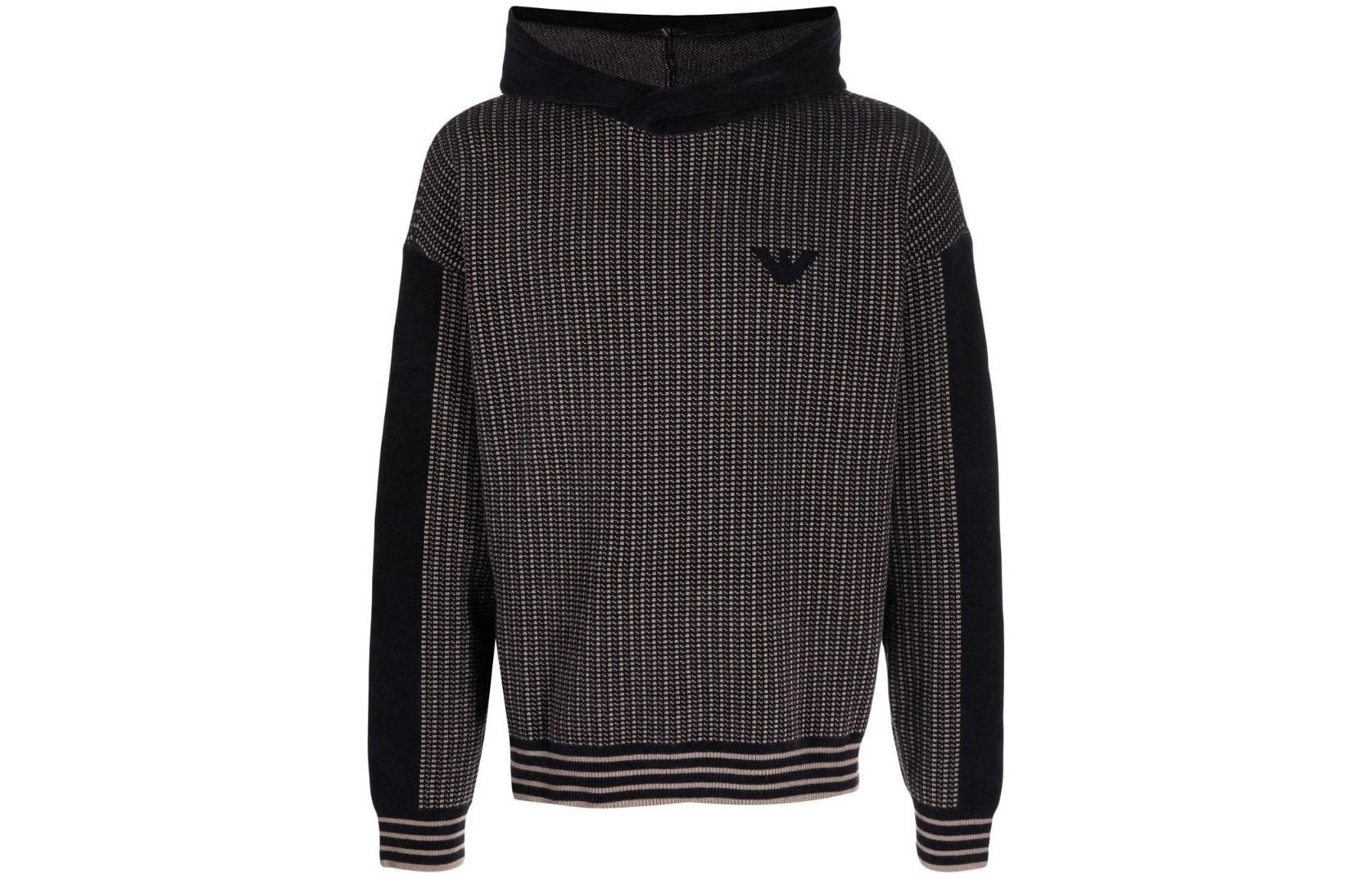EMPORIO ARMANI/阿玛尼 Emporio Armani Hoodie Brown