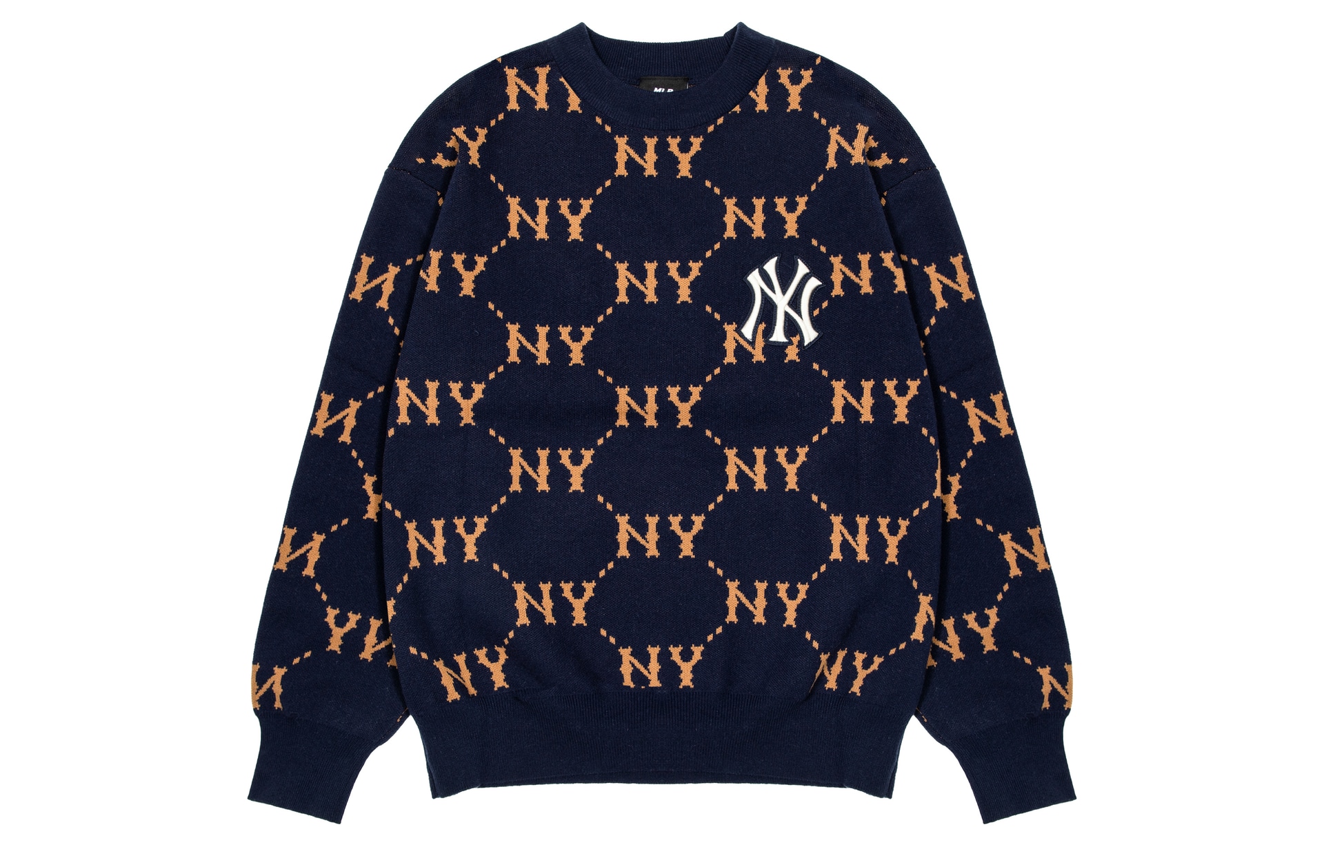 MLB Vintage Monogram Sweater Navy