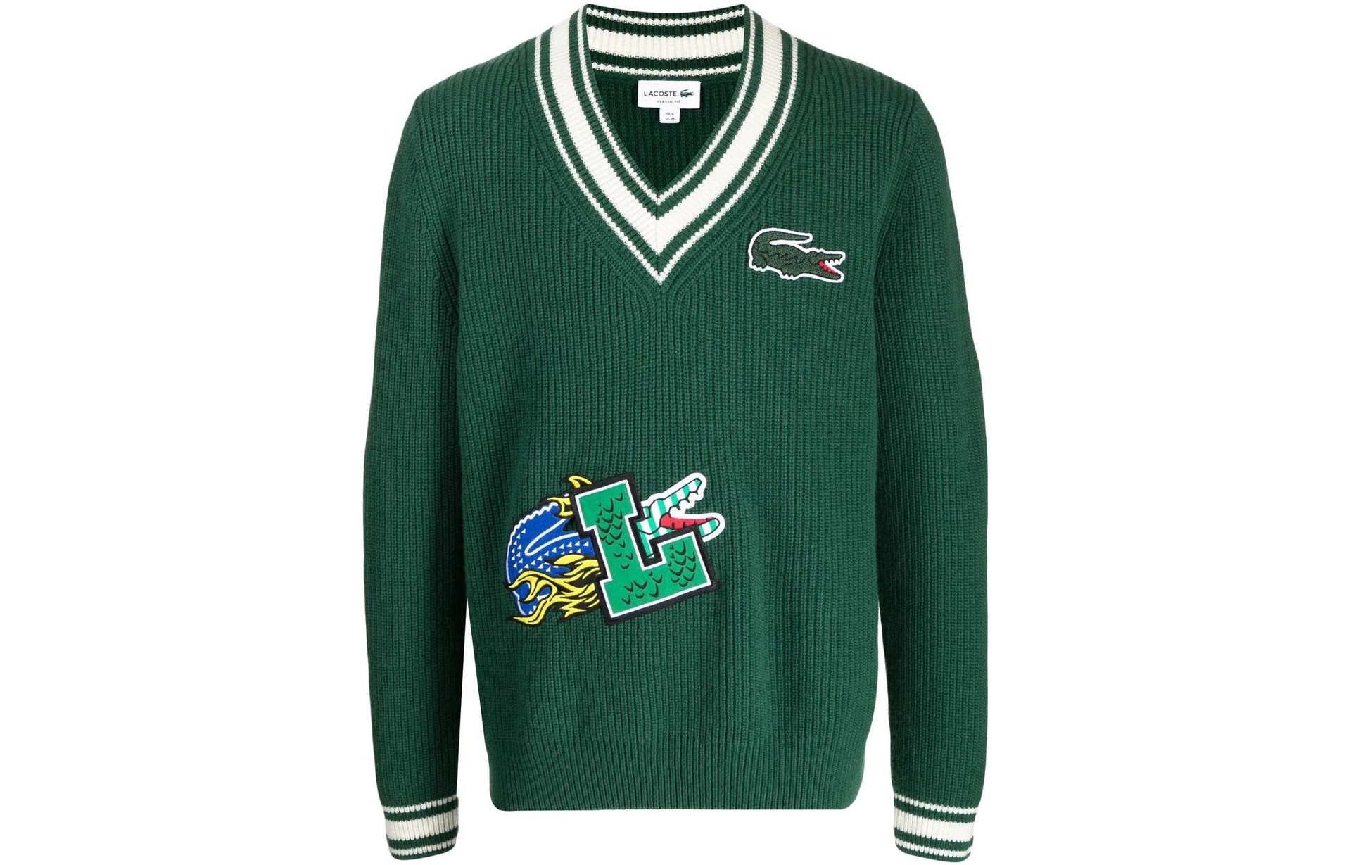 Lacoste FW22 Green Sweater