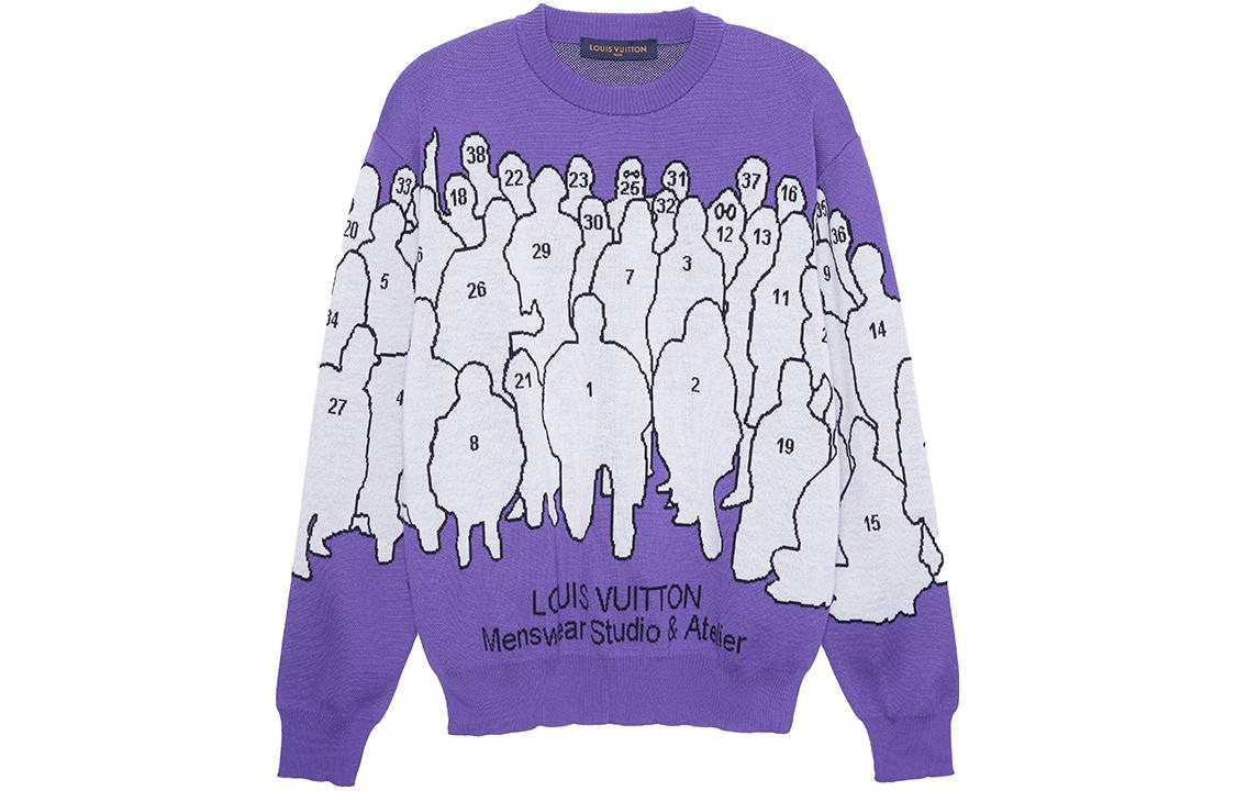 Louis Vuitton FW22 Cartoon Logo Sweater — фото 1