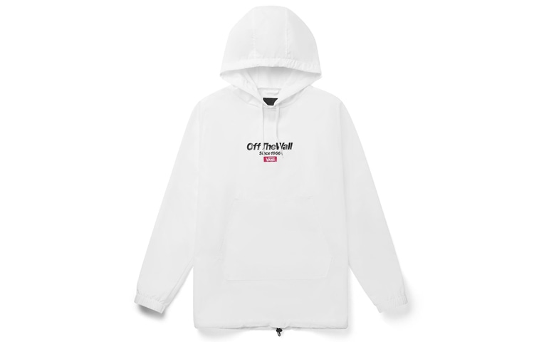 Куртка Vans Logo Print Hoodie White