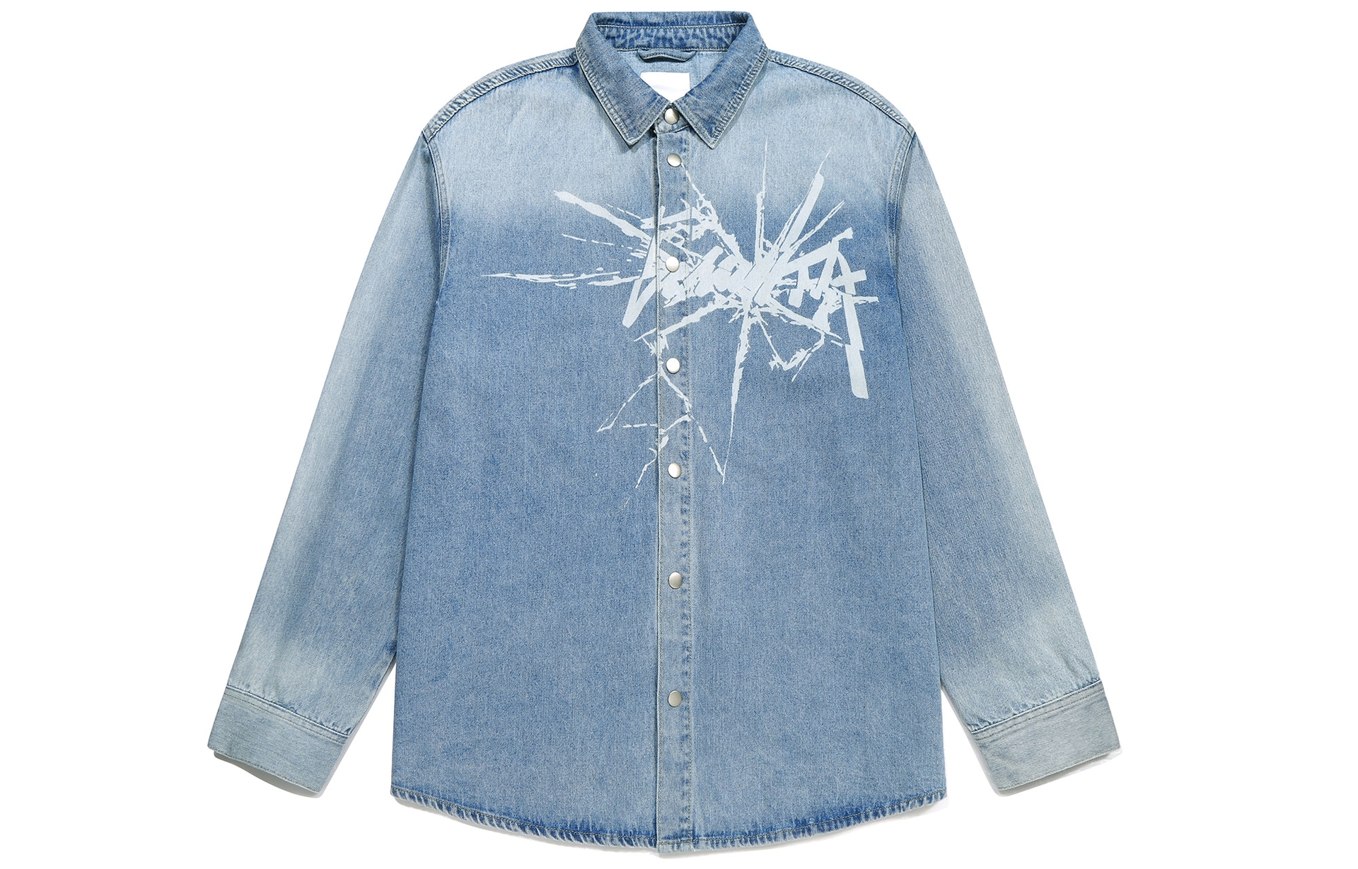 Guuka Vintage Embroidered Denim Shirt