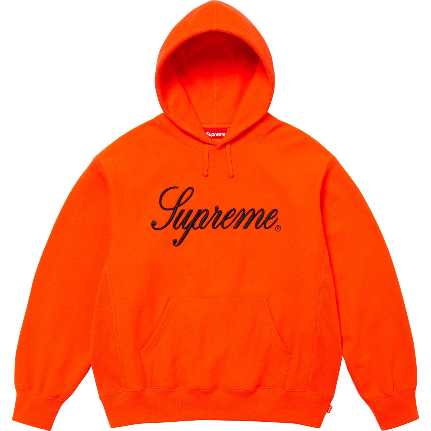 Supreme FW24 Embroidered Script Hooded Sweatshirt — фото 2