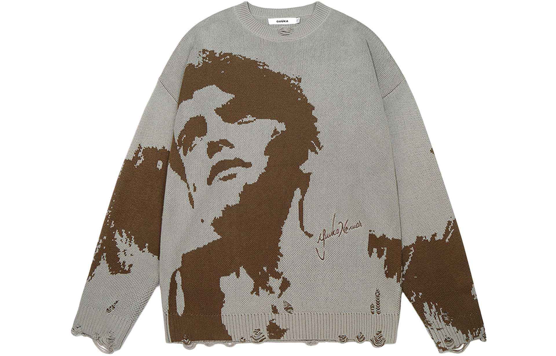 Guuka Sweater Cement Gray