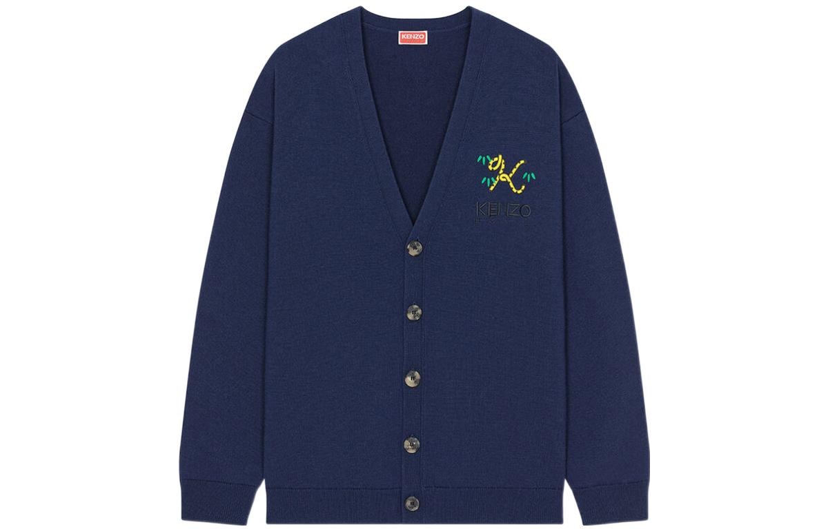 KENZO Cardigan Blue
