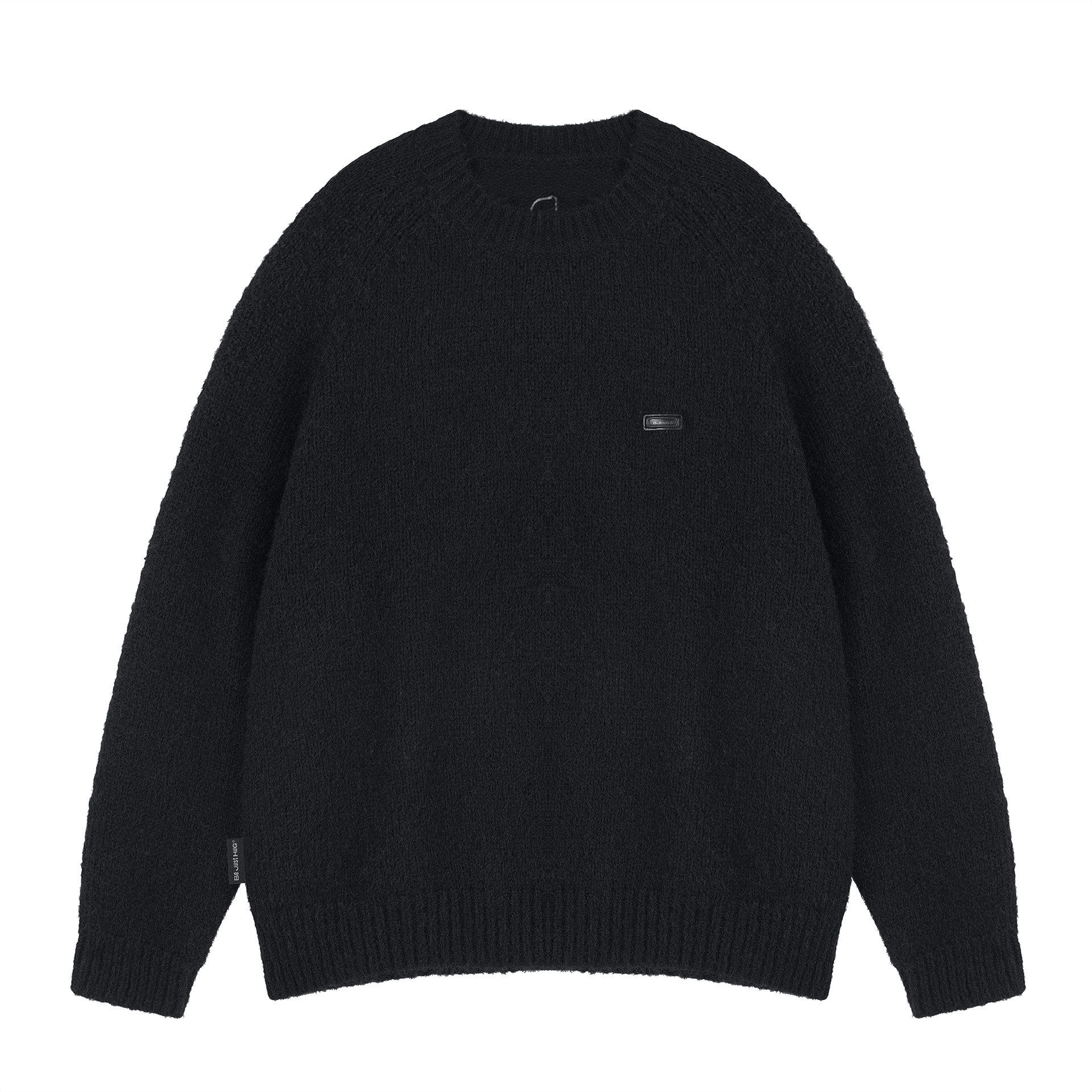 BJHG Minimalist Embroidered Logo Pullover