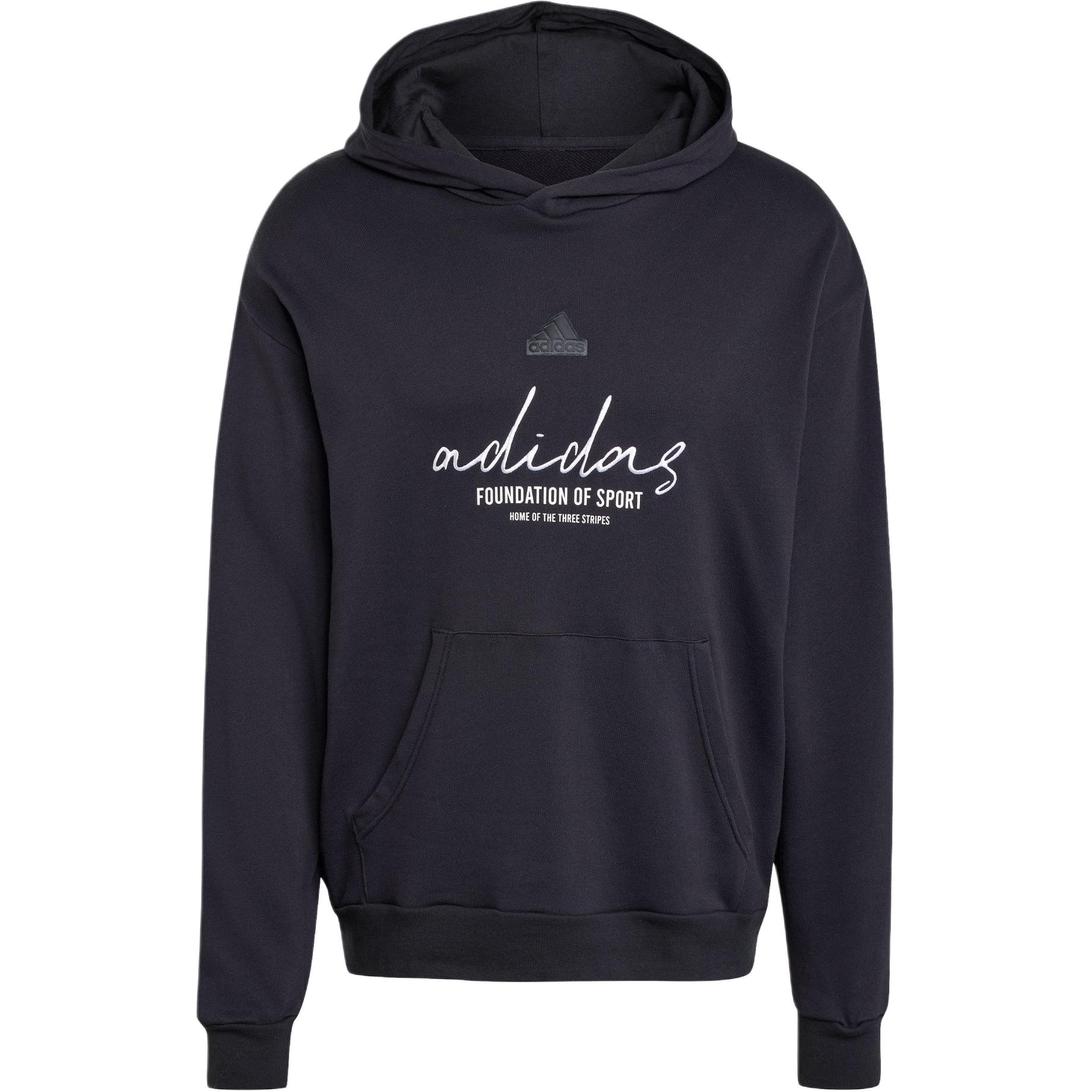 Худи Adidas Brand Love French Terry Hoodie Black