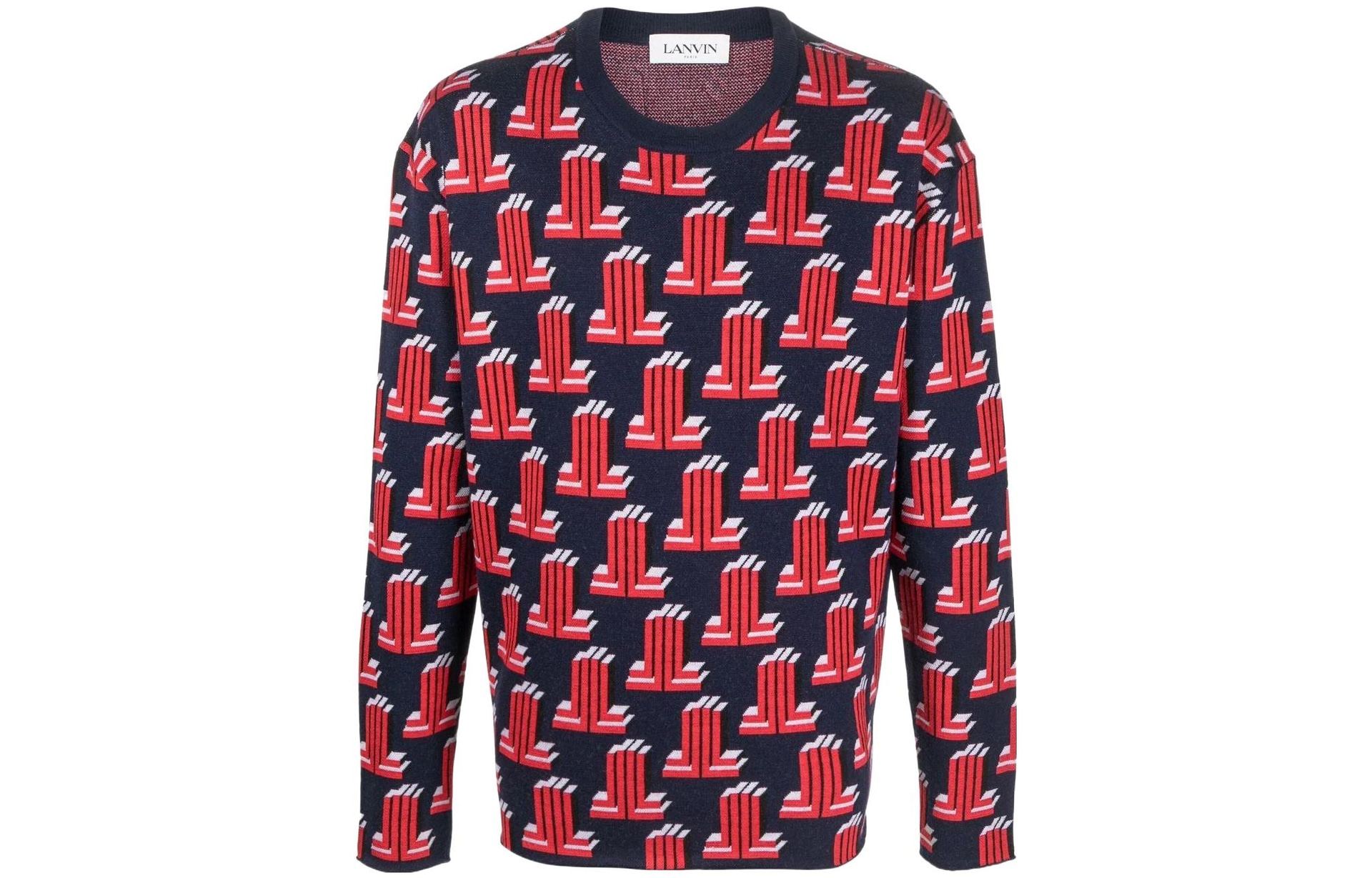 Lanvin/浪凡 Lanvin SS22 Logo Wool Sweater