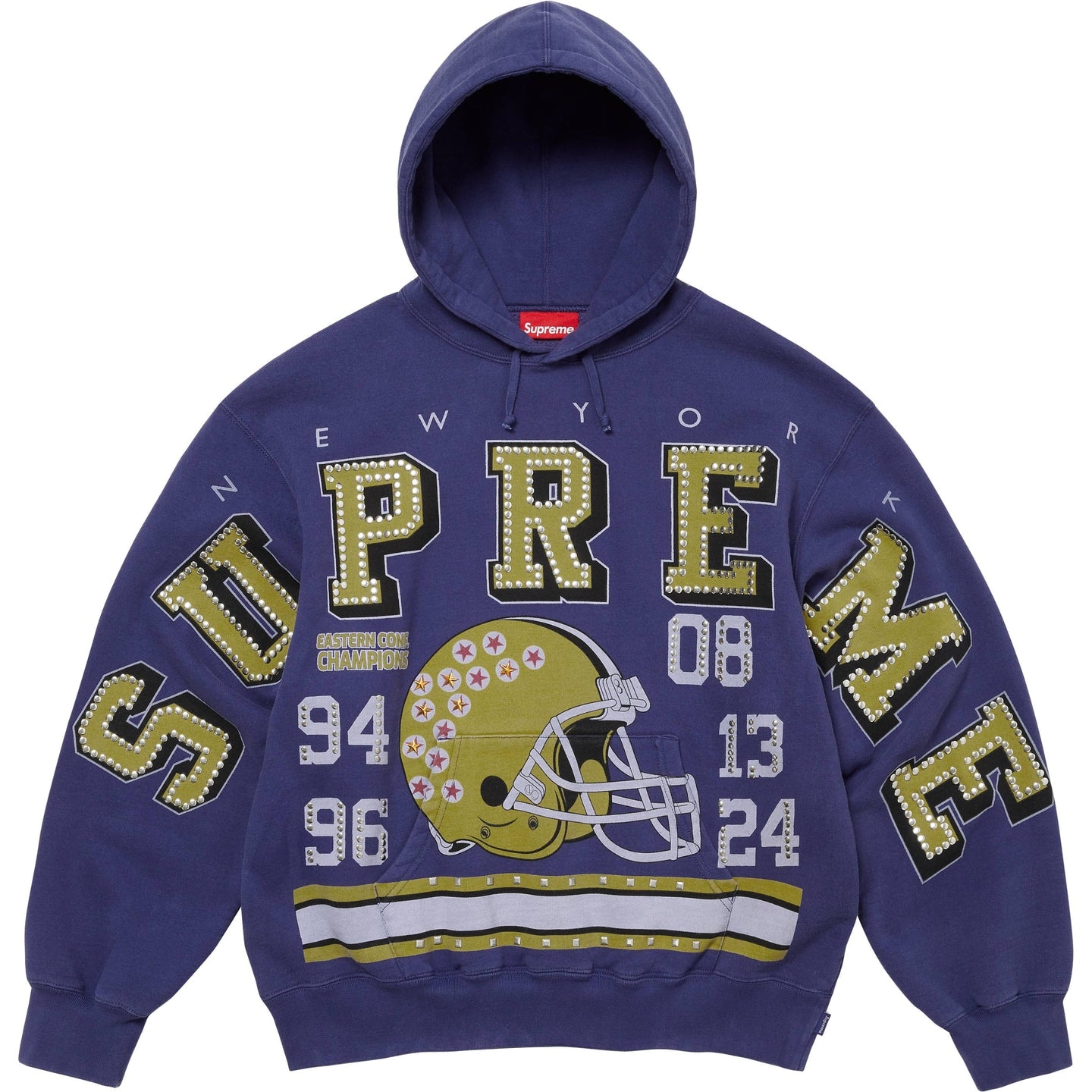 Supreme Champions Studded Hooded Sweatshirt — фото 1