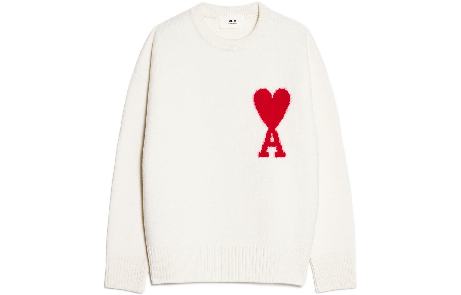 AMIPARIS Logo Wool Sweater