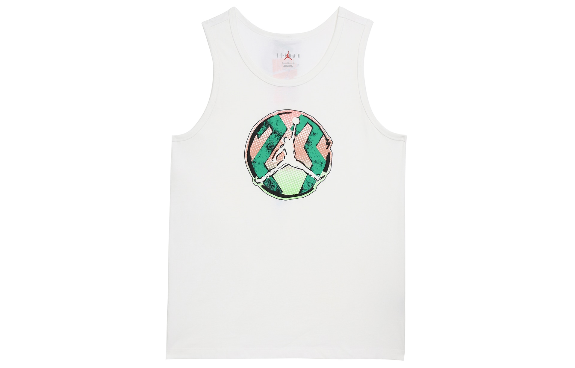 Jordan SS22 Logo Print Tank Top White