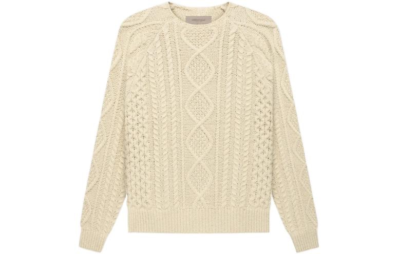 Fear of God Essentials Cable Knit Eggshell