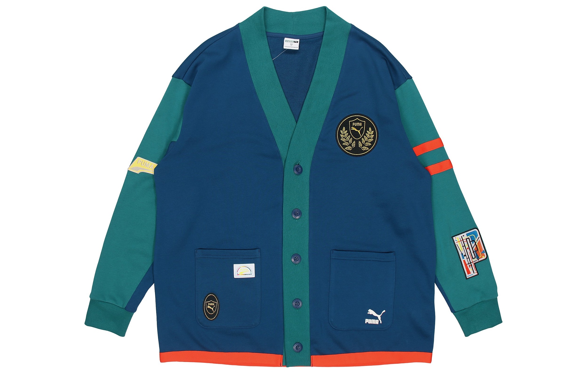 Puma Mix Badge Long Cardigan