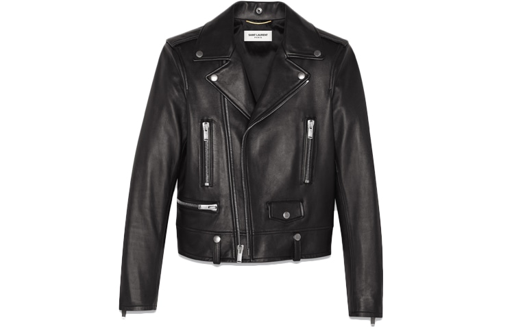 SAINT LAURENT/圣罗兰 Saint Laurent Classic Zip Jacket Black