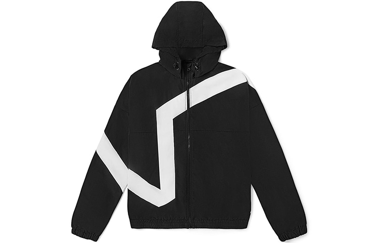 Куртка Vans Logo Print Hoodie Jacket Black