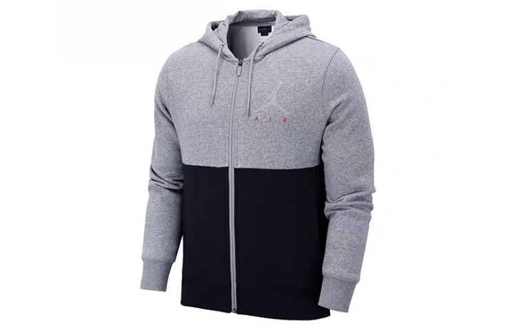 Куртка Jordan Hoodie Black Grey