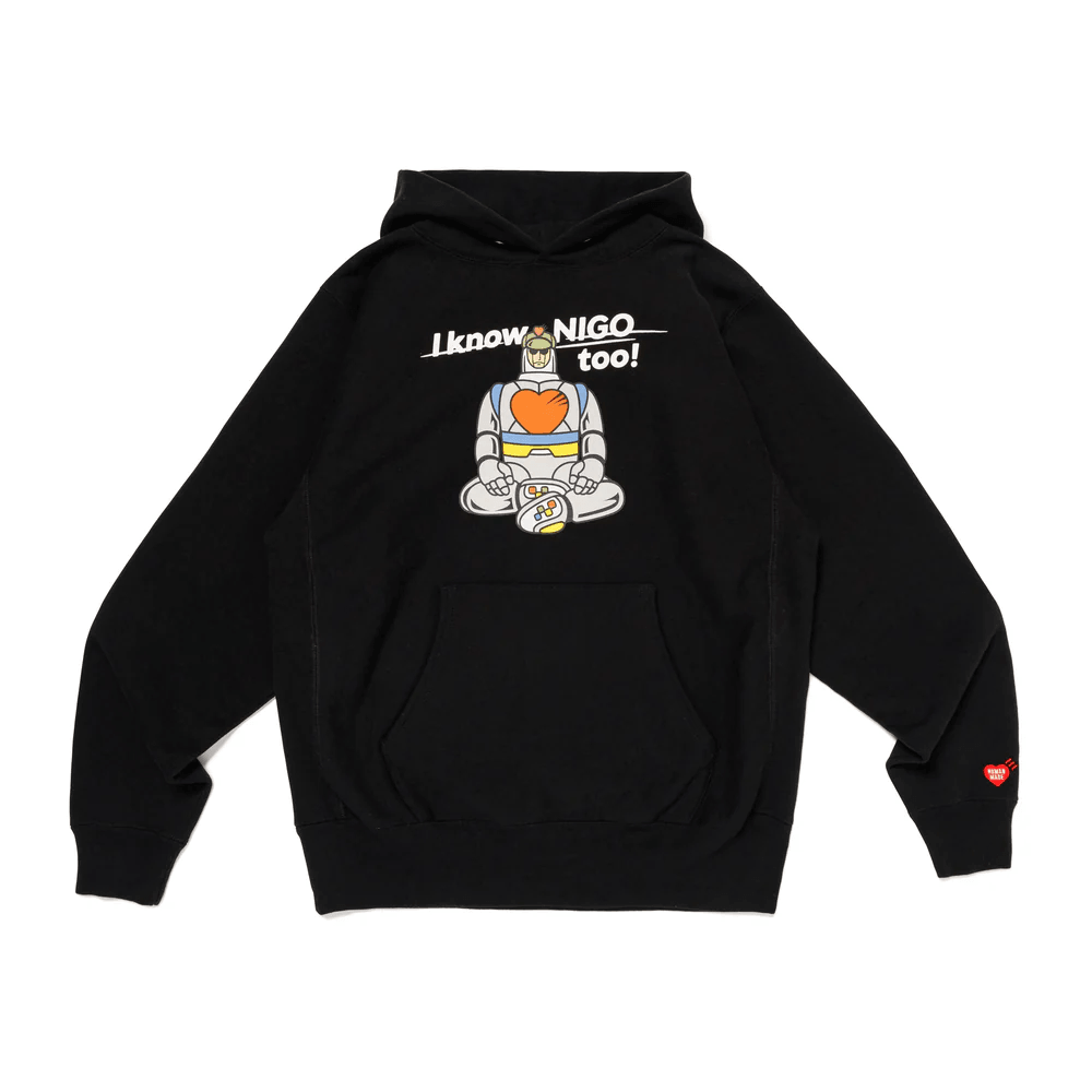 Худи HUMAN MADE x I KNOW NIGO TOO FW24