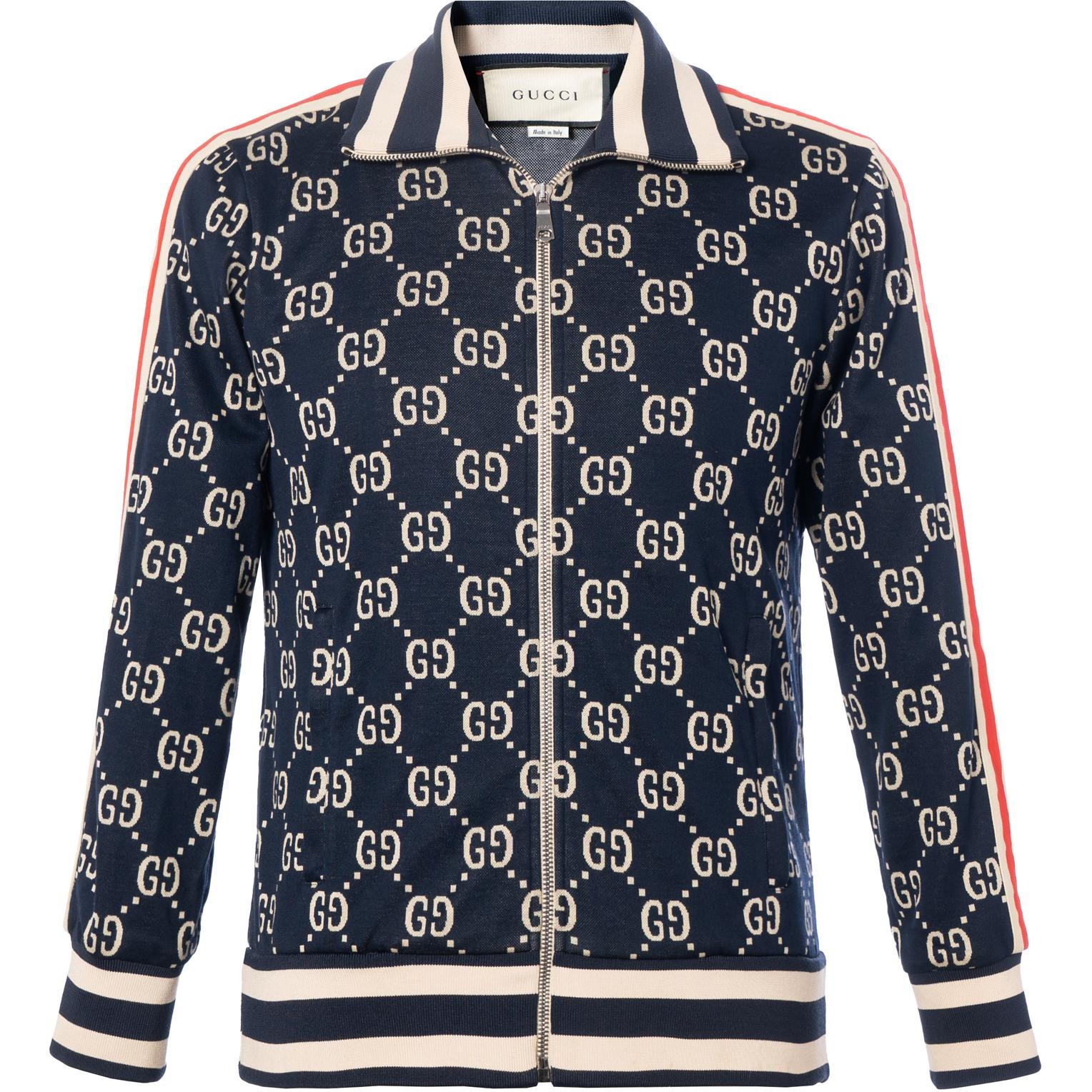 GUCCI/古驰 Gucci GG Jacquard Zip Jacket