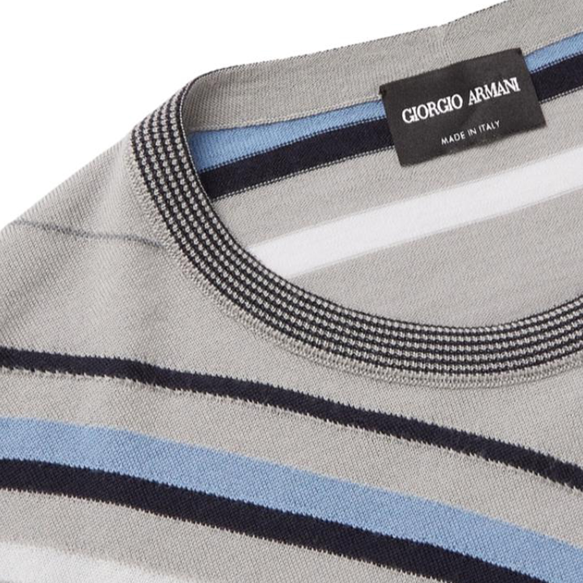 Giorgio Armani Armani Crewneck Wool Sweater Unisex Patterned — фото 1