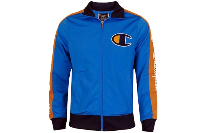 Champion Zipper Sports Jacket Peacock Blue
