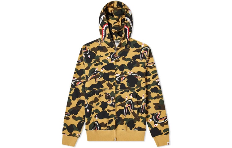 A BATHING APE Shark Hoodie Jacket — фото 2