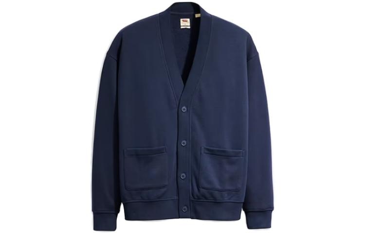 levi’s Levis V-Neck Cardigan Deep Blue