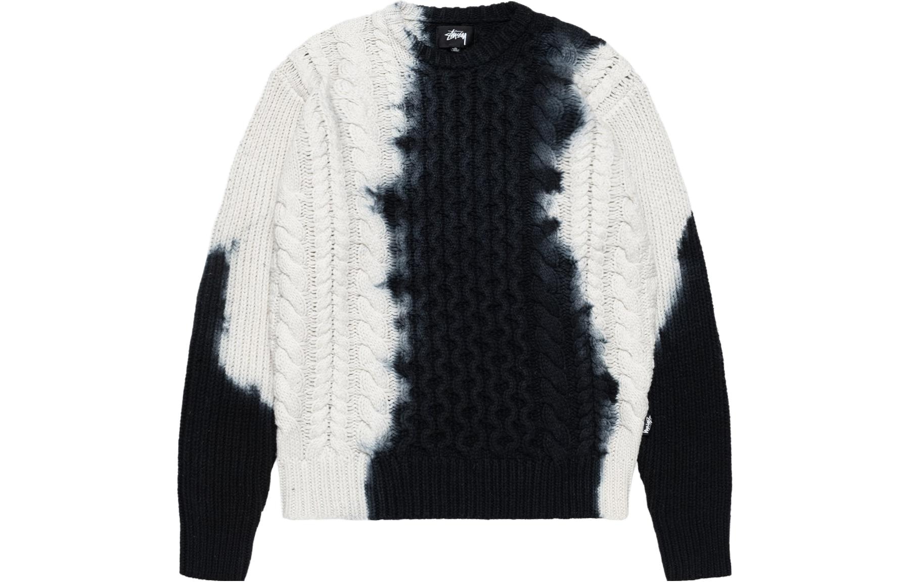 Stussy FW23 Tie Dye Fisherman Sweater
