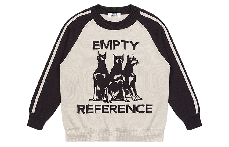 EMPTY REFERENCE Sweater Grey Black