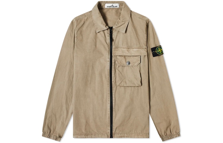 Stone Island Classic Fit Jacket Khaki