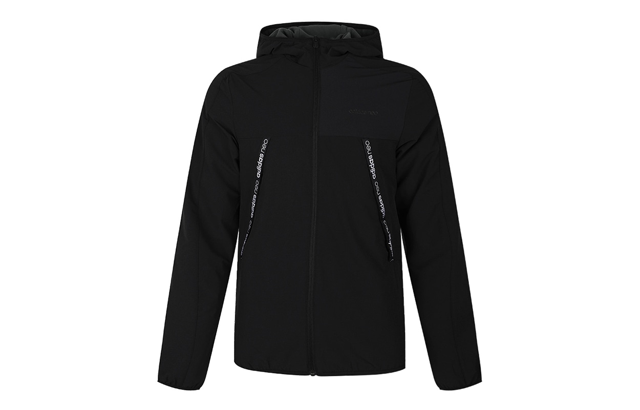 Куртка adidas neo Windbreaker Hoodie Black