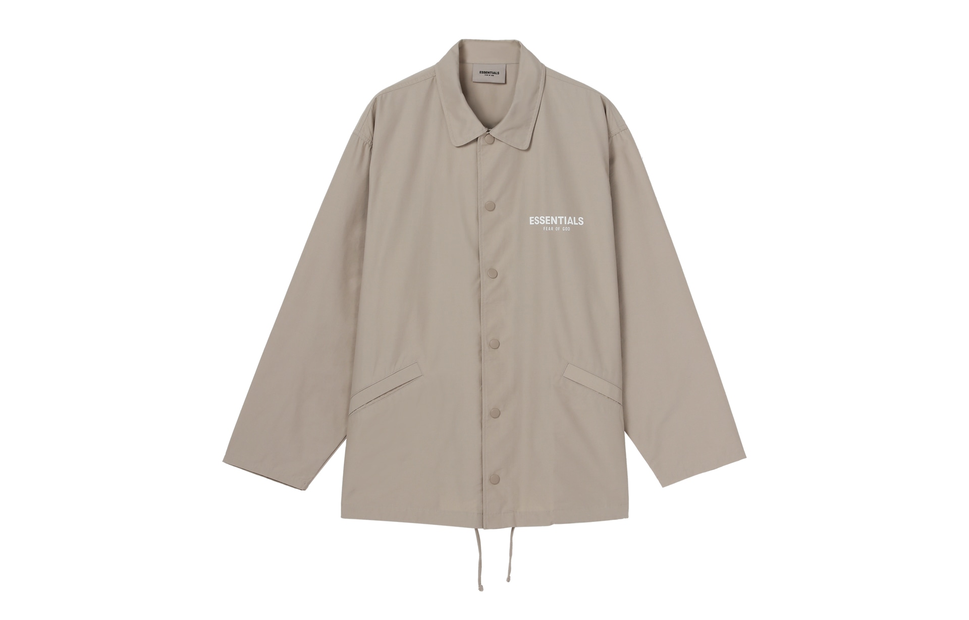 Fear of God Essentials Coach Jacket Moss