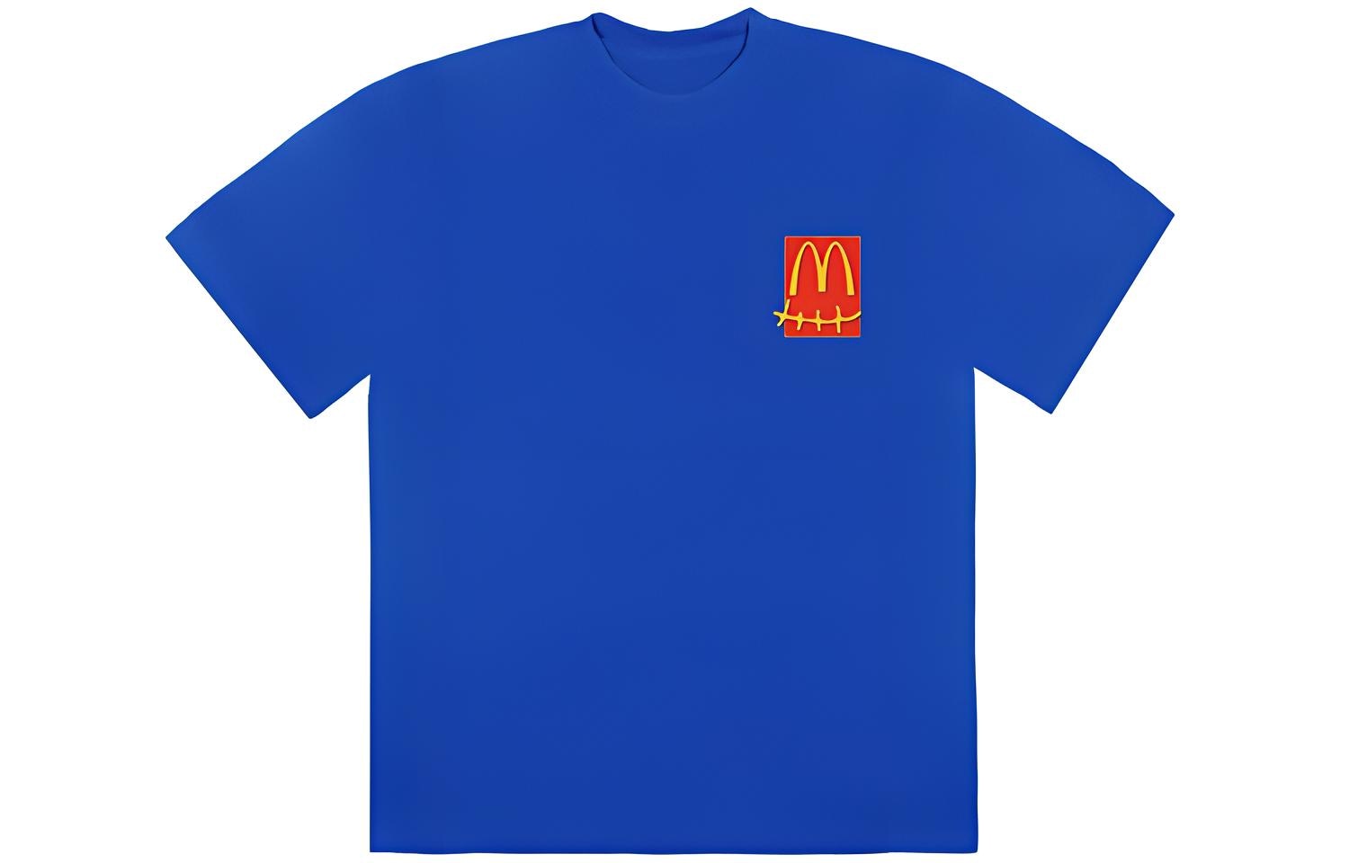 Travis Scott x McDonald's Cactus Jack Blue T-Shirt — фото 1