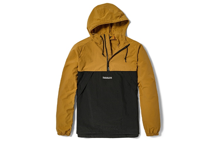 Timberland Half-Zip Hoodie Jacket Wheat
