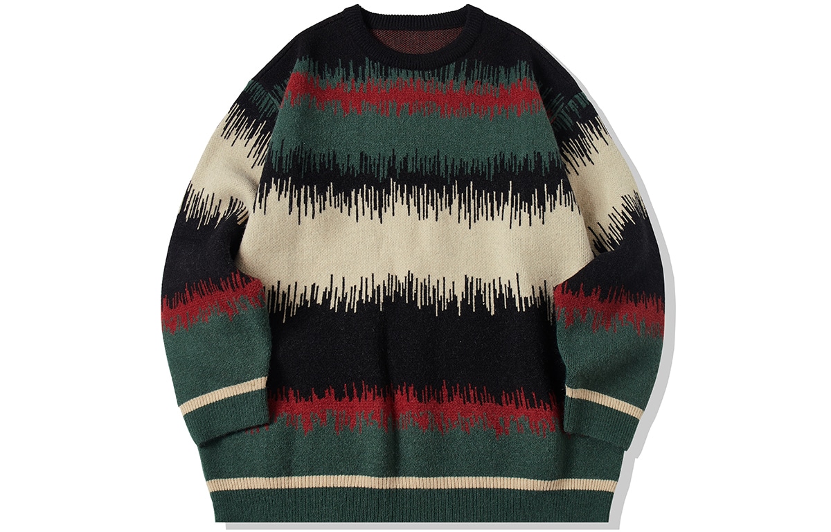 EPTISON Vintage Striped Sweater