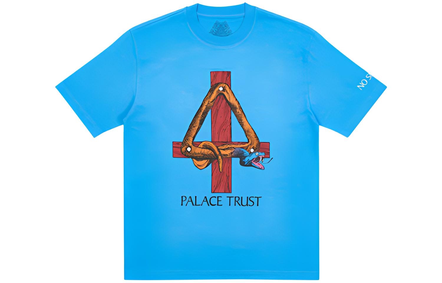 PALACE ULTIMO Trust Palace T-shirt Blue T