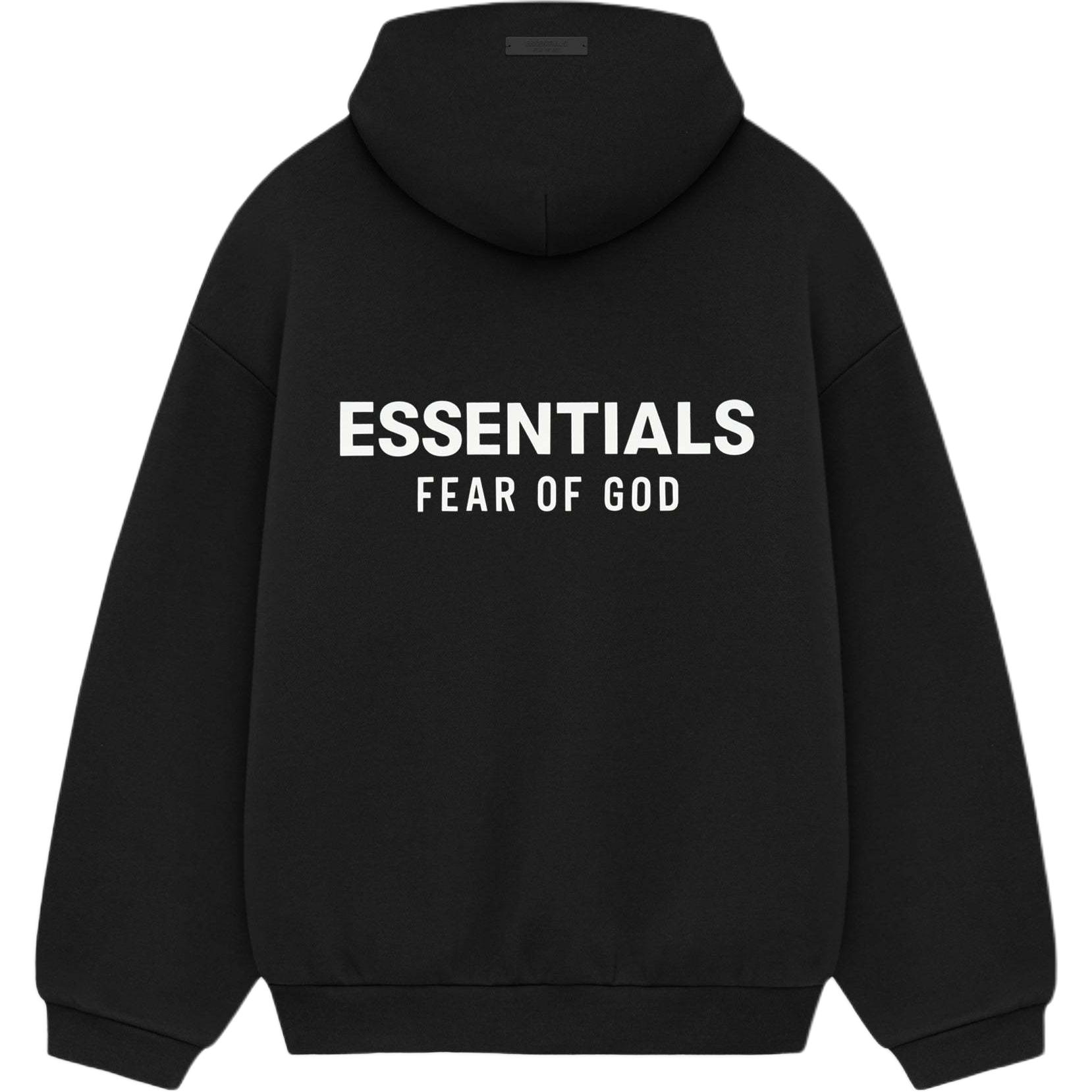 Худи Fear of God Essentials FW24 Holiday Core Hoodie Meteorite Black