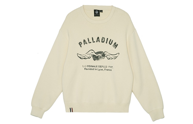 Palladium Classic Print Knit Sweater Grey